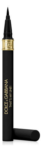 Delineador Ojos Dolce&gabbana That's My Line! Waterproof Color 07 Black