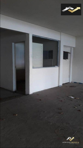 Salão Para Alugar, 400 M² Por R$ 6.500,00/mês - Jardim - Santo André/sp - Sl0157