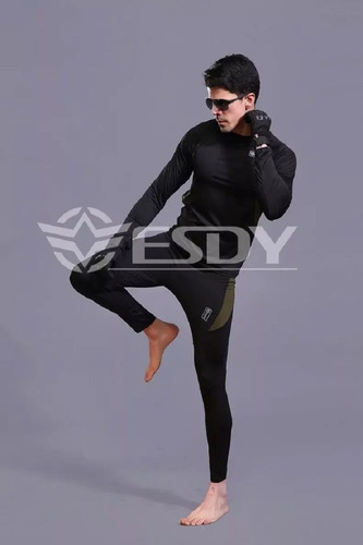 Imagen 2 de 5 de Primera Capa Ropa Deportiva Buzo Hombre Esdy Primeras Capas