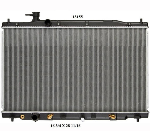 Radiador Honda Cr-v 2010 Deyac T/a 16 Mm