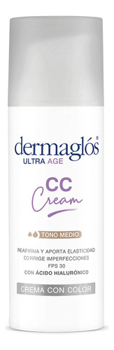 Dermaglós Ultra Age Cc Cream Fps30 Corrige Imperfecciones Tipo de piel Sensible