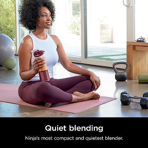 Licuadora Portátil Ninja Bc151cr Blast, Inalámbrica, 18 Oz.