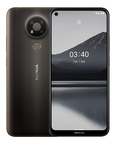 Nokia 3.4 64gb Memoria 3gb Ram Gris Batería Para Dos Días