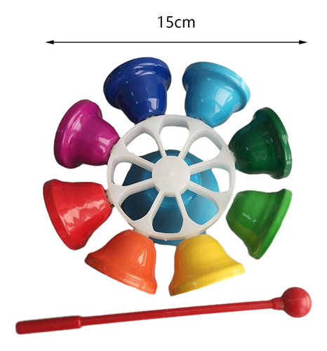 Campana De Mano De 8 Notas, Campana De Percusión,