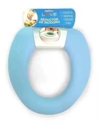 Adaptador de WC para niños asiento reductor infantil para inodoro en blanco