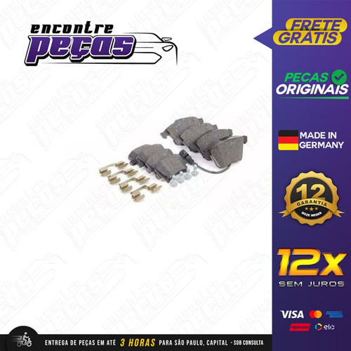 Pastilha De Freio Audi A3 1.8 Tfsi 2008-2012 Original