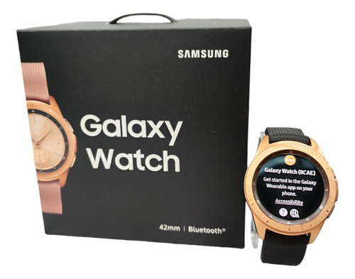 Reloj Samsung Galaxy 42mm Color De La Malla Rosa
