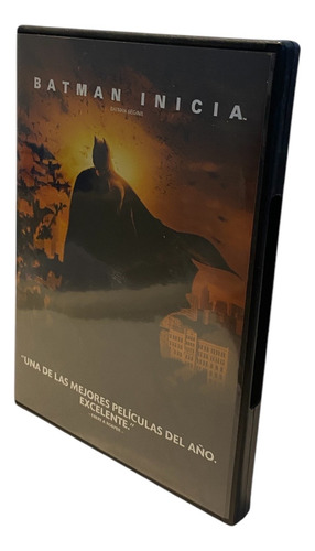 Batman Inicia. Pelicula. Dvd. Christian Bale, Michael Caine. (Usado)