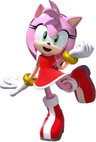 Boneco Pelúcia turma do sonic AMY - MUNDOENCANTOKIDS