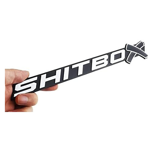 Emblemas Exteriores Camión  Shitbox  3d, Insignia Pega...