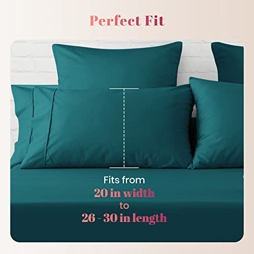 Juego De 2 Fundas De Almohada De Algodón Egipcio