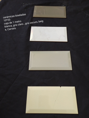 Ceramica Biselada Brillantes Españolas 10*20