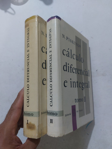 Libro Mir Cálculo 2 Tomos N. Piskunov (Usado)