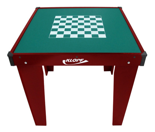 Imagem 3 de 5 de Mesa De Dominó Damas Xadrez - Klopf - Cód. 1078