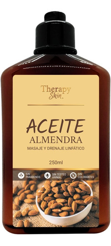 4 Aceite De Masajes Almendra 250 Ml Therapy Cosedeb + Envío
