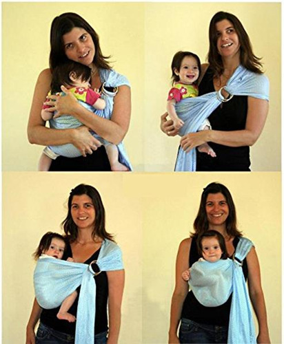 Cuby - Portabebés Acuático De Malla Transpirable Para Bebé,