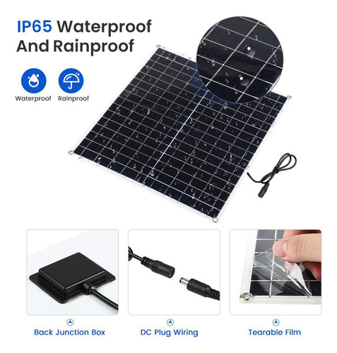 Ventilador Solar Para Invernaderos Y Acampadas 3000, Para Ex