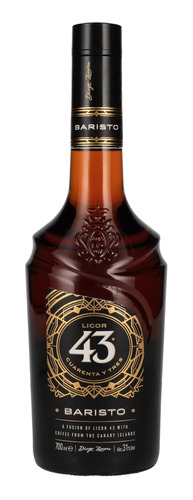 Licor 43 Baristo 700ml Fusión Con Café De Las Islas Canarias