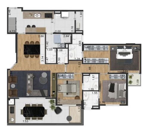 Imagem 23 de 25 de Apartamento À Venda No Bairro Vila Mariana - São Paulo/sp - O-17496-28655