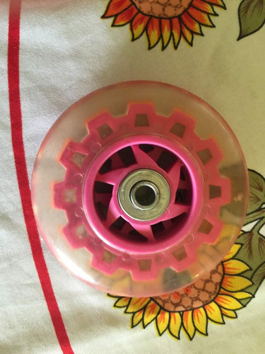 Ruedas De Monopatín De 10 Cm Con Rolinera Precio X2 Unidades