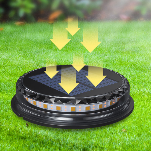 Luces Solares Luz Solar Enterrada Para Jardín Al Aire Libre