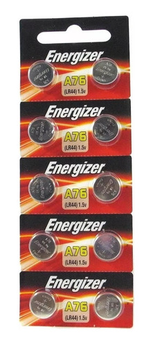 Pack 10 Pilas Pila Energizer Ag13 Lr44 A76