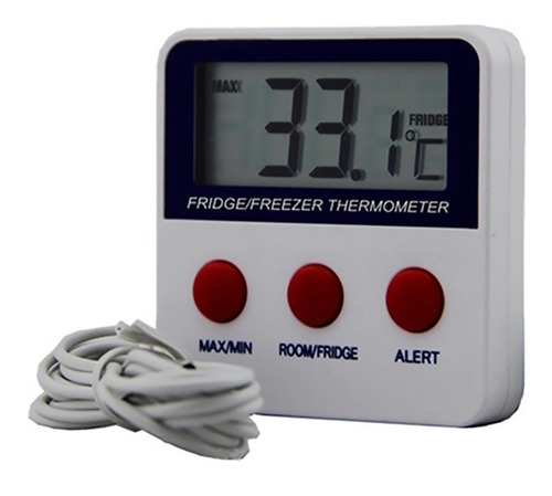 Termometro Digital Para Refrigeradora Con Alarma Maxmin Lf85