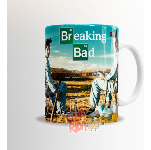 Taza De Cerámica Breaking Bad Portada