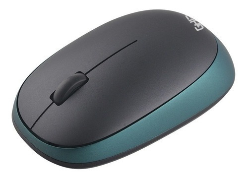 Mouse Inalambrico Basico Ghia Gm150nv Color Negro/verd