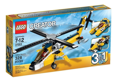 Juguete De Construcción Lego Creator Yellow Racers 31023