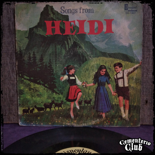 Heidi - Songs From Heidi - Disney - Ed Usa 1968 Vinilo Lp