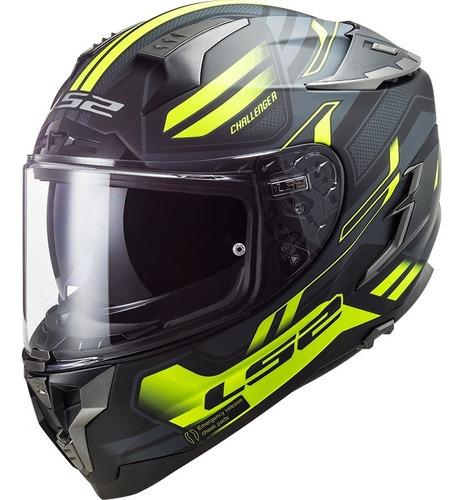 Casco Moto Integral Ls2 327 Spin Cobalt Incluye Pinlock