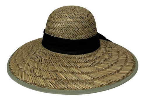 Sombrero De Paja Chupalla Para Mujer