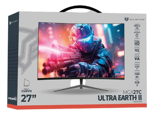 Monitor Gamer Curvo Balam Rush Ultra Earth Il Mgx27c, 27pul