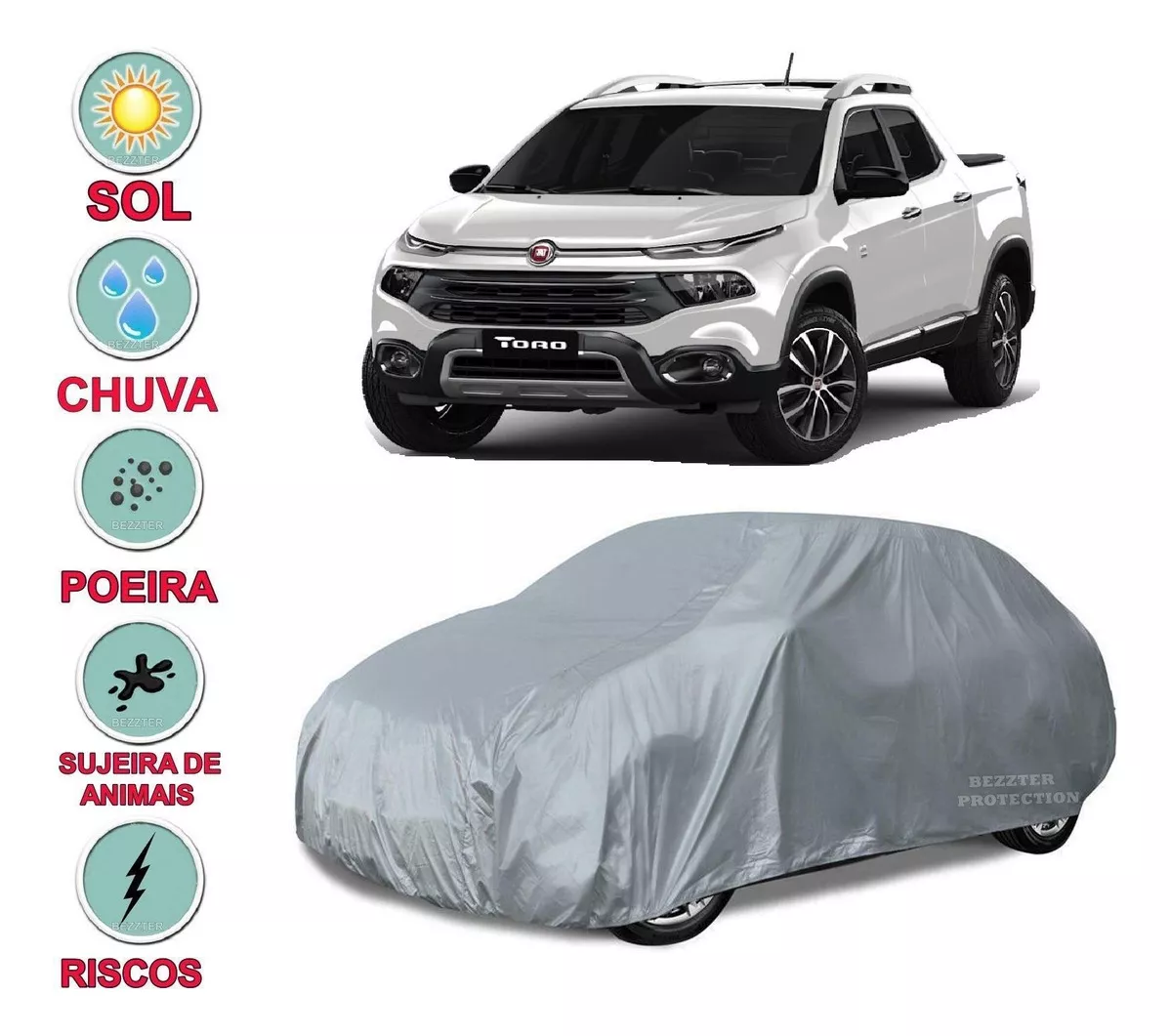 Segunda imagem para pesquisa de capa cobrir fiat toro