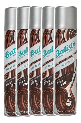 Shampoo Seco Batiste Dark & ??deep Brown 6,73 Onças - Pacote