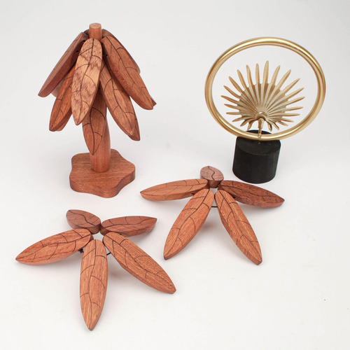 Posavasos De Madera, Tapete Aislante, Centro De Mesa Con