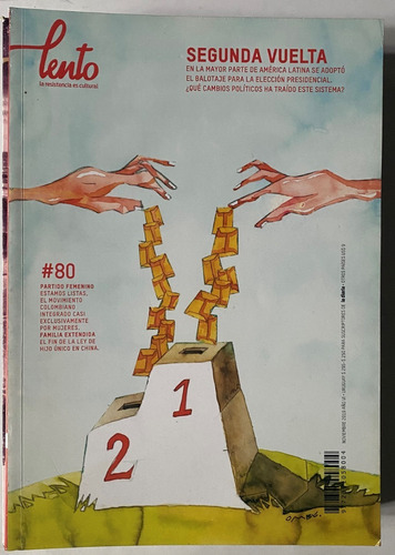 Revista Lento Nº 80 Actualidad Uruguaya, 2019 La Diaria, Rba