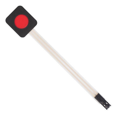 Push Button Membrana Rojo 1 Botón