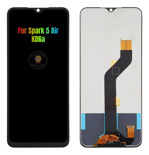 Zc Pantalla Táctil Lcd Display Para Tecno Spark 5 Air Kd6a Kd6