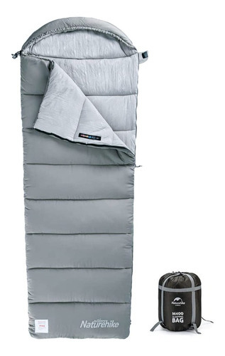 Envelope de dormir Naturehike M400 - cinza