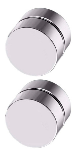 Aretes Magnéticos Iman 10mm Resistente Moda Coreana Piercing