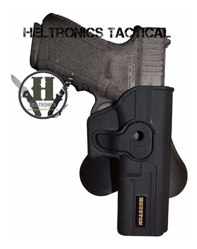 Pistolera Tactica Houston N2-38 C Boton Glock 17 22 Nivel 2