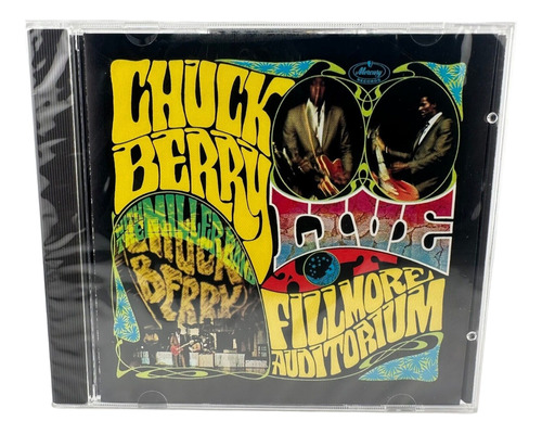 Chuck Berry Cd Live At The Fillmore Auditorium Lacrado