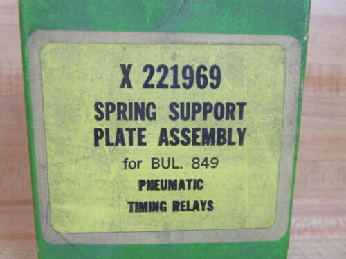 Allen Bradley X 221969 Spring Support Plate Assembly X22 Yyj