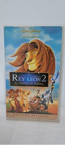 Vhs. El Rey León 2 El Reino De Simba Hablada En Español  