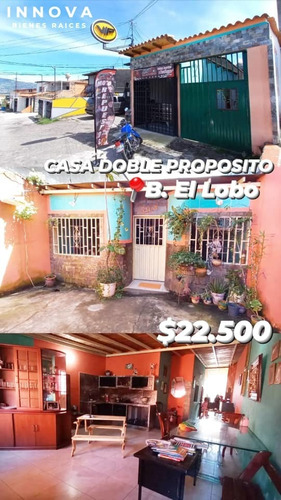 Imagen 1 de 18 de De Oportunidad Venta Casa Doble Propósito Barrio El Lobo Ah
