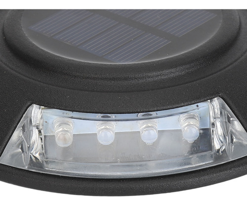 Base Solar Led Para Entrada Y Terraza, 12 Led, Ip68, Imperme