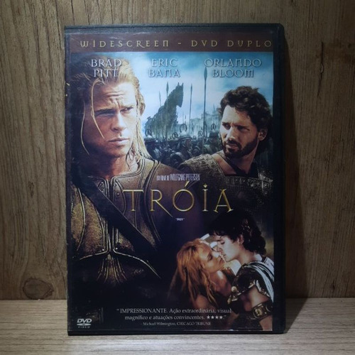 Dvd Tróia - Brad Pitt (Usado)