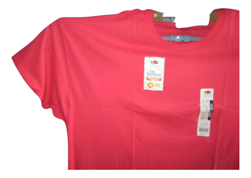Camiseta Coral Casual De Hombre Talla 2x Fruit Of The Loom